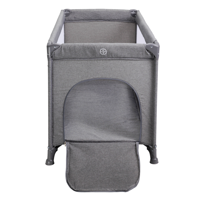 Манежи - Кроватка-манеж Velano Flexi grey (46156)#4