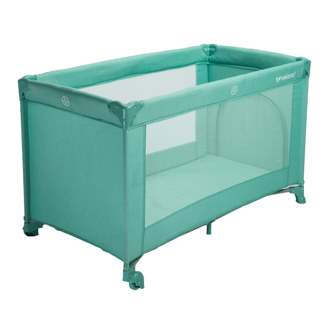 Манежи - Кроватка-манеж Velano Flexi mint (46155)#2