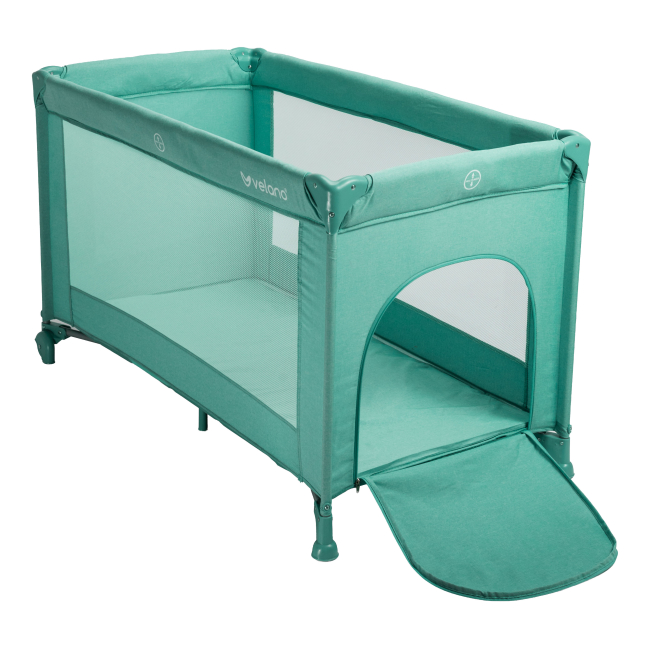 Манежи - Кроватка-манеж Velano Flexi mint (46155)#4