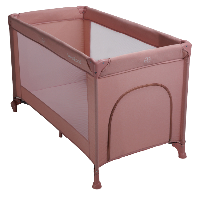 Манежи - Кроватка-манеж Velano Flexi pink (46158)#3