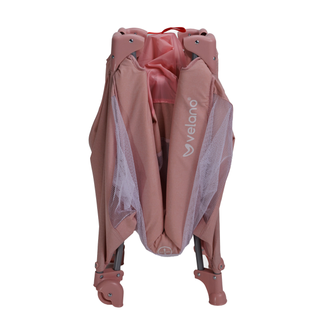 Манежи - Кроватка-манеж Velano Flexi pink (46158)#7