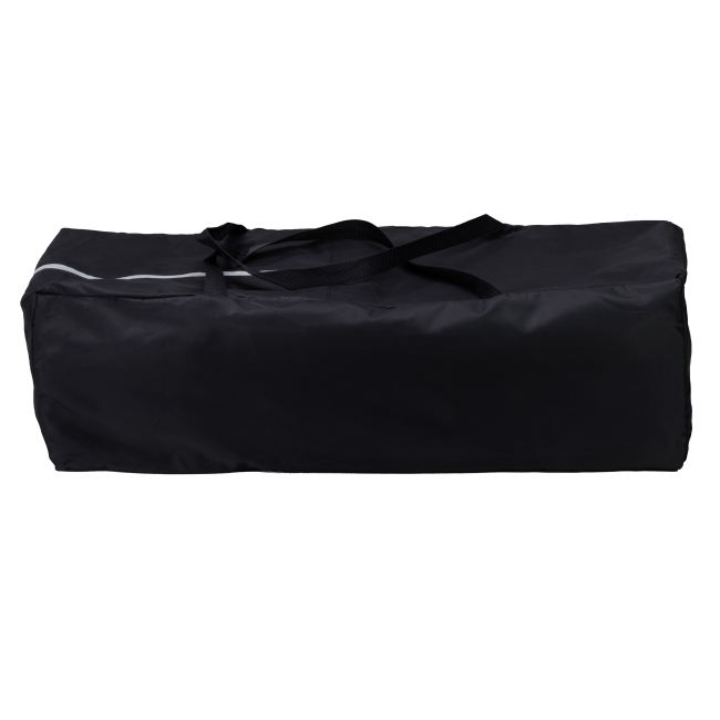 Манежи - Кроватка-манеж Velano Tino dark grey 2 в 1 (46160)#7