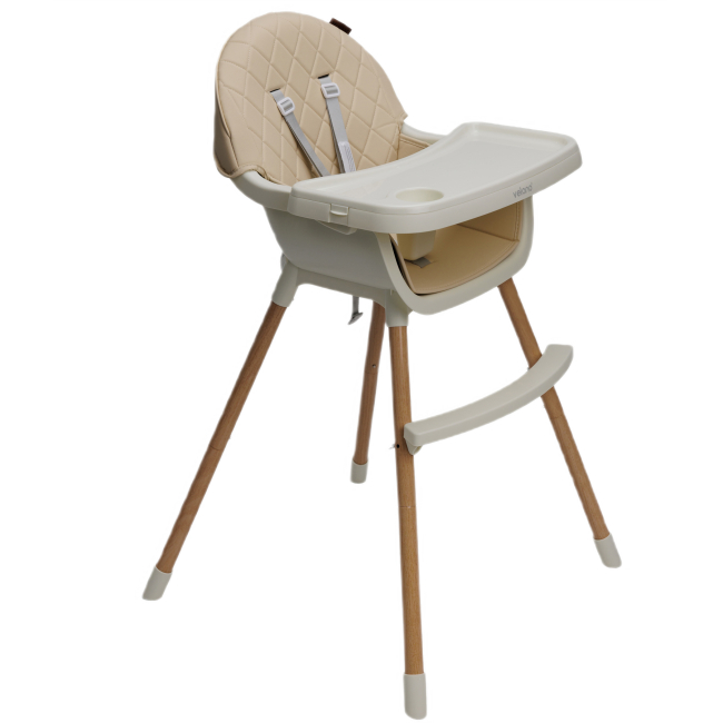 Стільчики для годування - Стілець для годування Velano Evo beige 2 в 1 (45686)#2