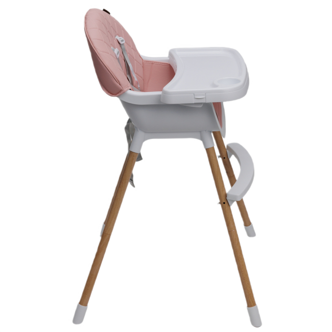Стільчики для годування - Стілець для годування Velano Evo pink 2 в 1 (45684)#4