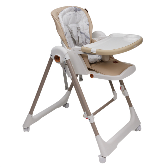 Стульчики для кормления - Стул-качалка для кормления Velano Nomi beige 2 в 1 (45681)#3