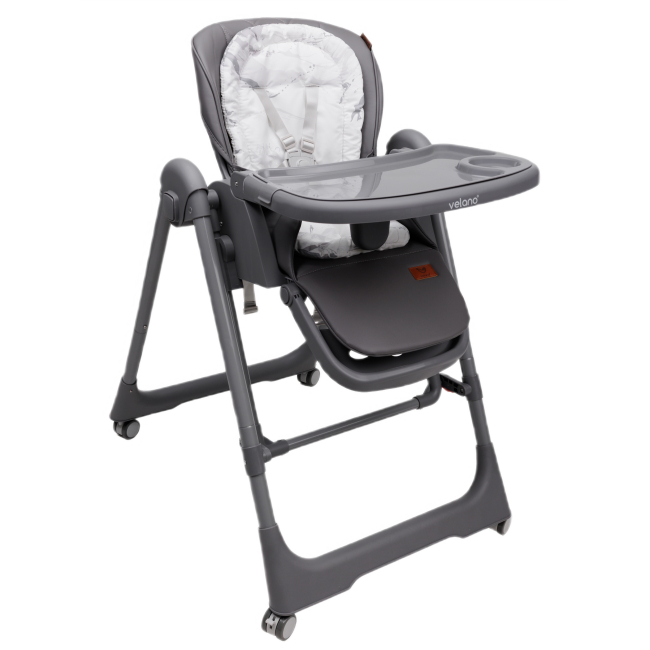 Стульчики для кормления - Стул-качалка для кормления Velano Nomi black 2 в 1 (45680)#3