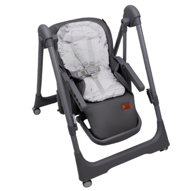 Стульчики для кормления - Стул-качалка для кормления Velano Nomi black 2 в 1 (45680)#7