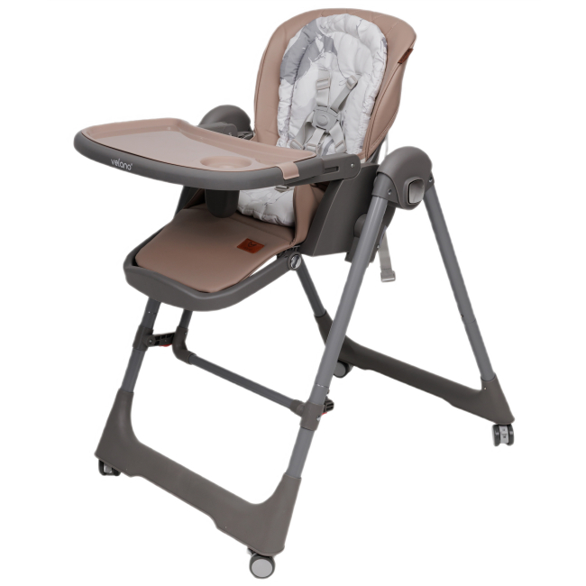 Стульчики для кормления - Стул-качалка для кормления Velano Nomi brown 2 в 1 (45682)#2