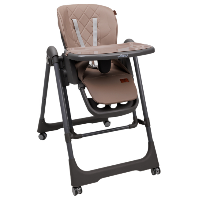 Стульчики для кормления - Стул-качалка для кормления Velano Nomi brown 2 в 1 (45682)#4