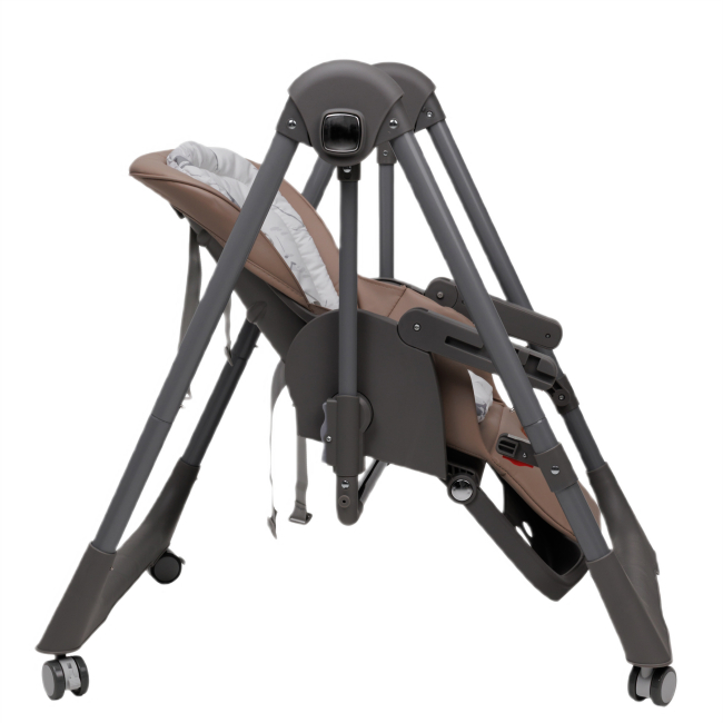 Стульчики для кормления - Стул-качалка для кормления Velano Nomi brown 2 в 1 (45682)#9
