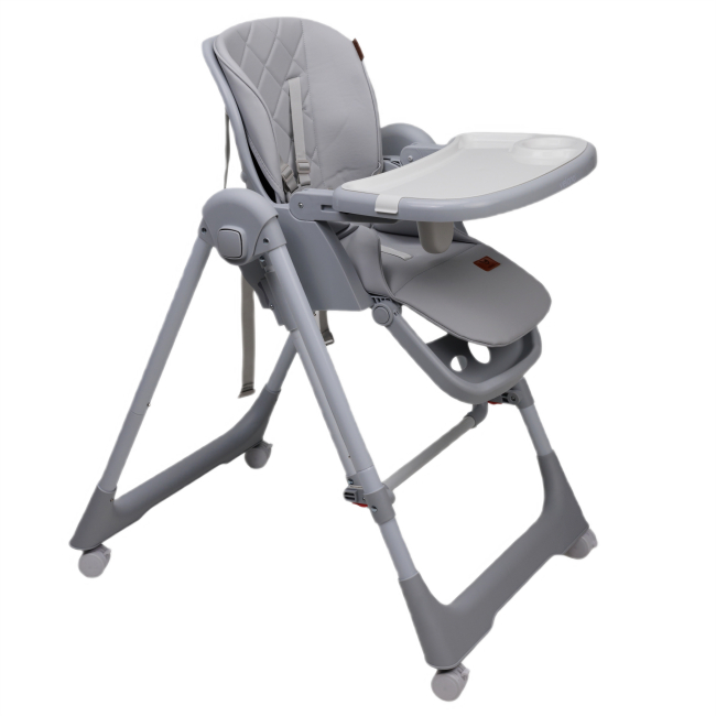 Стульчики для кормления - Стул-качалка для кормления Velano Nomi light grey 2 в 1 (45683)#2