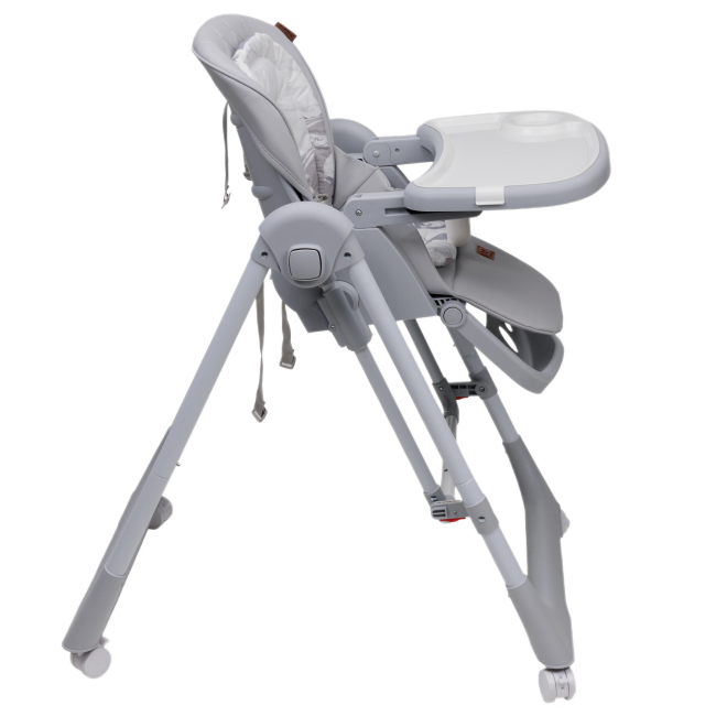 Стульчики для кормления - Стул-качалка для кормления Velano Nomi light grey 2 в 1 (45683)#4