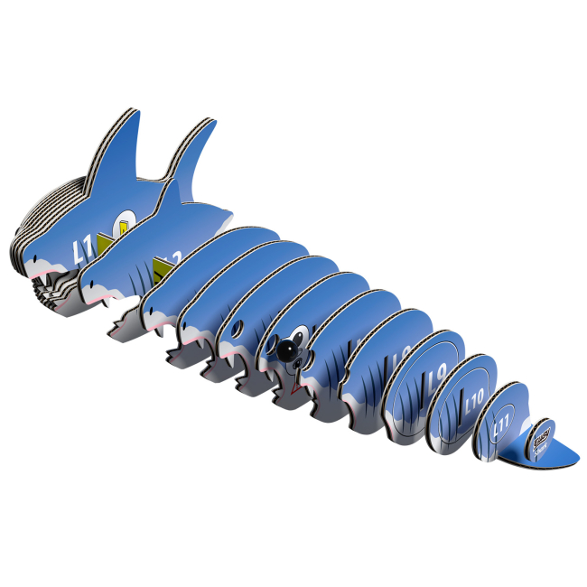 3D-пазлы - 3D пазл Eugy Зоопарк Акула (XEG-019)#3