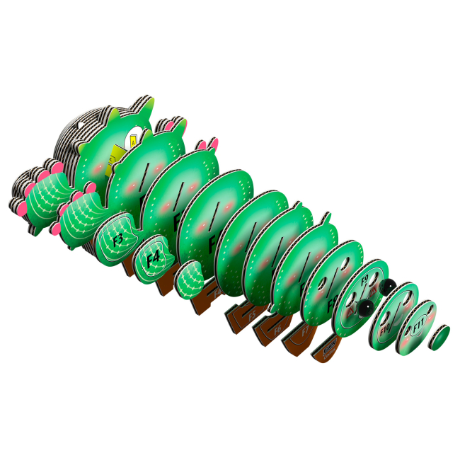 3D-пазлы - 3D пазл Eugy Зоопарк Кактус (XEG-130)#4