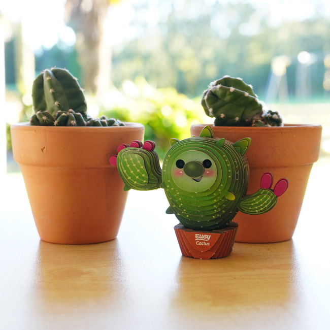 3D-пазлы - 3D пазл Eugy Зоопарк Кактус (XEG-130)#6