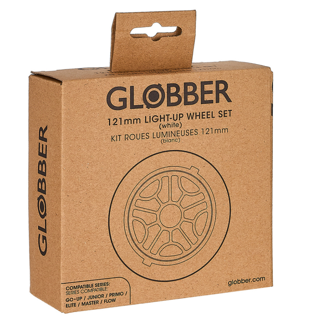 Самокаты - Набор колес для самокатов Globber Go up Primo Elite Master 121 мм (538-003)#4