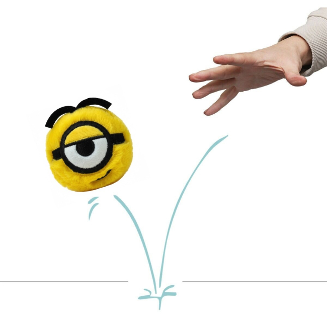 Спортивные активные игры - Мягкая игрушка-попрыгунчик TY Beanie bouncers Миньон Стюарт (83105)#2
