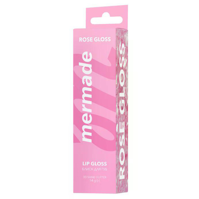 Косметика - Сияющий блеск для губ Mermade Rose Gloss 14 г (MRGL001)#3