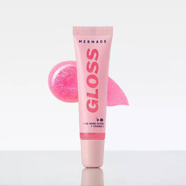 Косметика - Сияющий блеск для губ Mermade Rose Gloss 14 г (MRGL001)#5