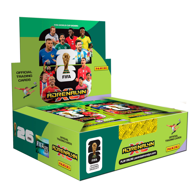 Наборы для творчества - Набор карточек Panini Adrenalyn XL FIFA WC 2026 24 пакетика (8051708029352)#2