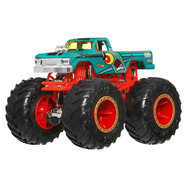 Автомодели - Набор автомоделей Hot Wheels Monster trucks Plankton (FYJ64/GLV88)#4