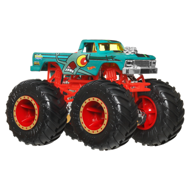 Автомодели - Набор автомоделей Hot Wheels Monster trucks Plankton (FYJ64/GLV88)#5