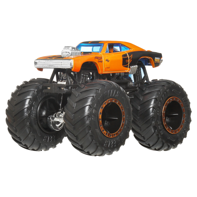 Автомоделі - Набір автомоделей Hot Wheels Monster trucks Dodce Charger (FYJ64/GHY87)#4