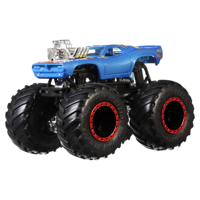 Автомодели - Набор автомобилей Hot Wheels Monster trucks Rodger Dodger (FYJ64/GLV80)#4