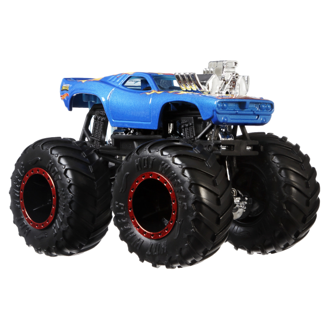 Автомодели - Набор автомобилей Hot Wheels Monster trucks Rodger Dodger (FYJ64/GLV80)#5