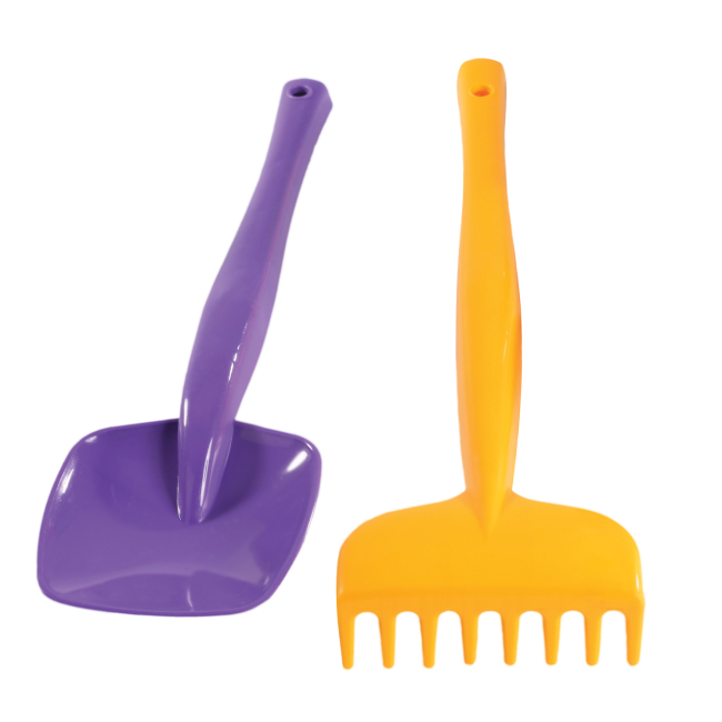 Набори для пісочниці - Набір для пісочниці Tigres Лопатка і граблі в асортименті (39632)#2