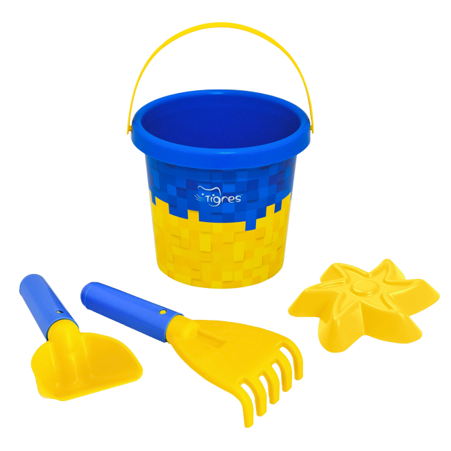 Наборы для песочницы - Набор для песочницы Tigres Украинский пиксель в асортименте (39949)#3