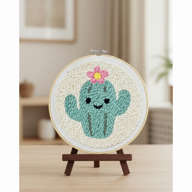 Наборы для творчества - Набор для создания ковровой вышивки Brushme Мягкая колючка (PMBR002)#2