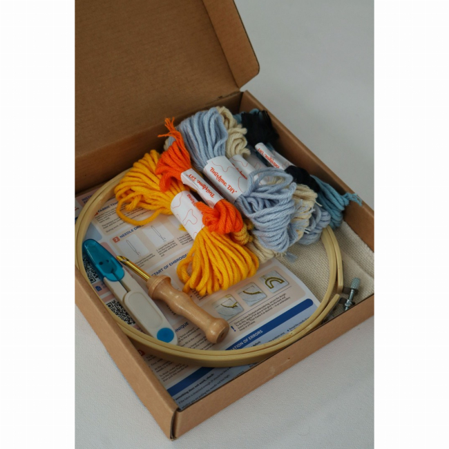 Наборы для творчества - Набор для создания ковровой вышивки Brushme Где восходит солнце (PMBR007)#4