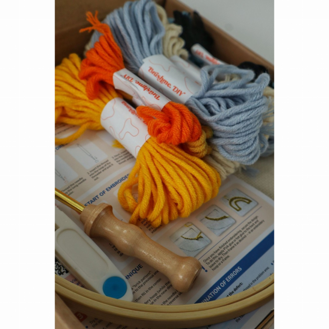 Наборы для творчества - Набор для создания ковровой вышивки Brushme Где восходит солнце (PMBR007)#5