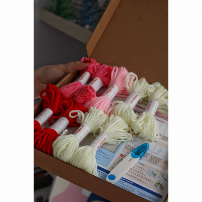 Наборы для творчества - Набор для создания ковровой вышивки Brushme Золотой закат (PMBR013)#5