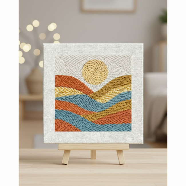 Наборы для творчества - Набор для создания ковровой вышивки Brushme Горизонт мечтаний (PMBR014)#2