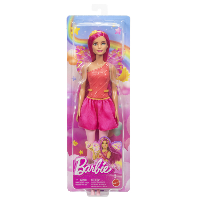 Куклы - Кукла Barbie Dreamtopia Фея из Дримтопии Ярко-розовые волосы (FWK85/4)#5
