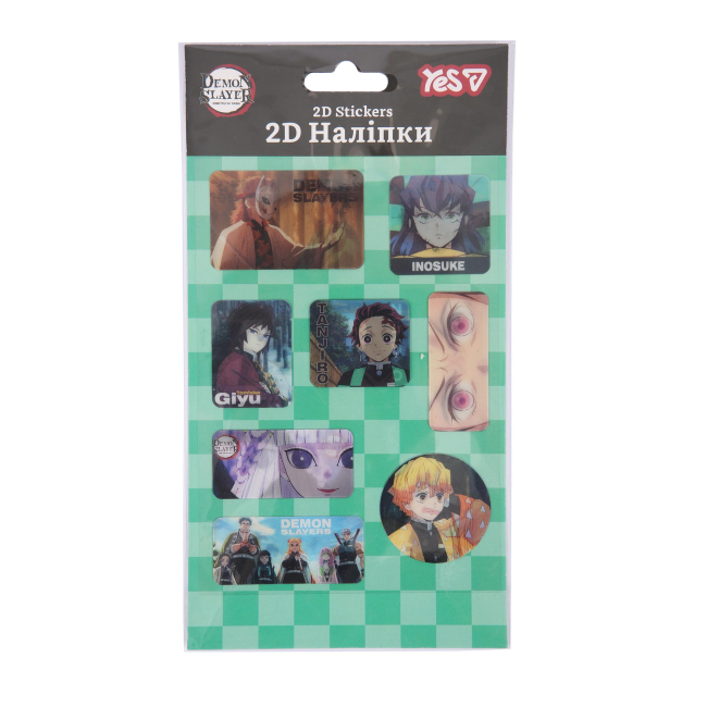 Набори для творчості - Набір наліпок 2D Yes Demon Slayer (708526)#2