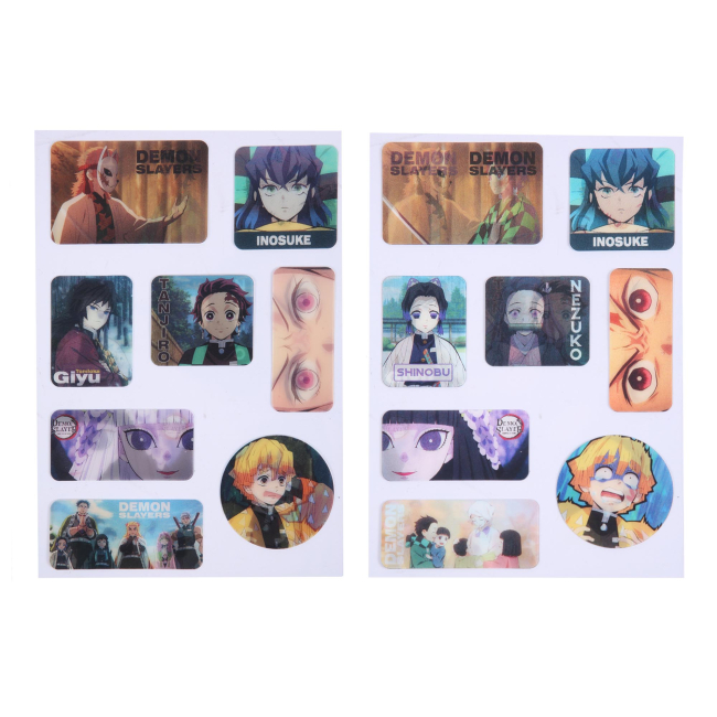Набори для творчості - Набір наліпок 2D Yes Demon Slayer (708526)#4