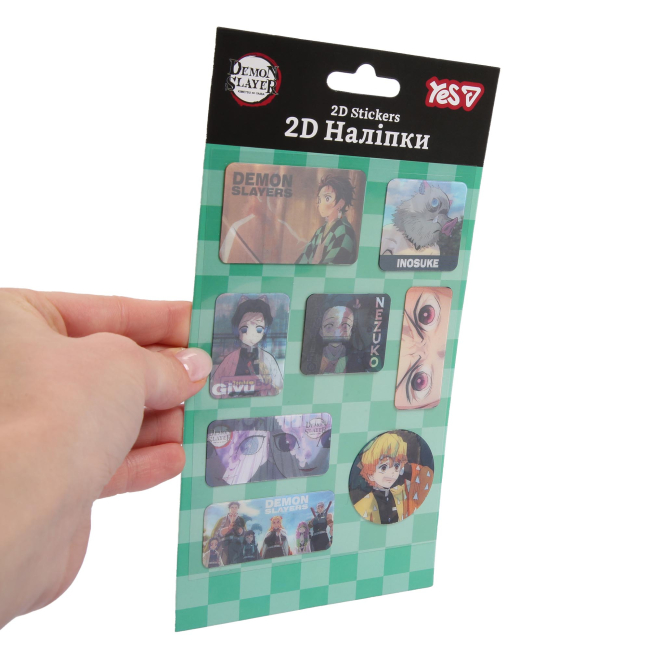 Набори для творчості - Набір наліпок 2D Yes Demon Slayer (708526)#5