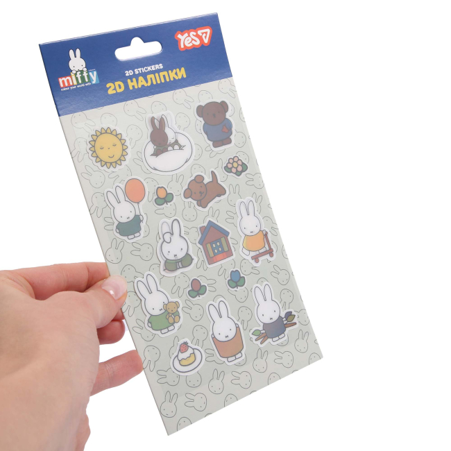 Набори для творчості - Набір наліпок 2D Yes Miffy (708538)#6