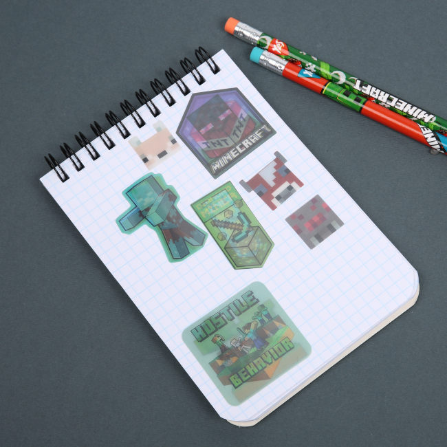 Набори для творчості - Набір наліпок 2D Yes Minecraft Characters (708531)#7