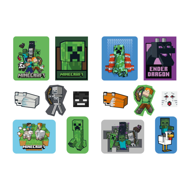 Набори для творчості - Набір наліпок 2D Yes Minecraft Heroes (708530)#3