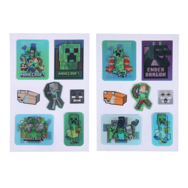 Набори для творчості - Набір наліпок 2D Yes Minecraft Heroes (708530)#4
