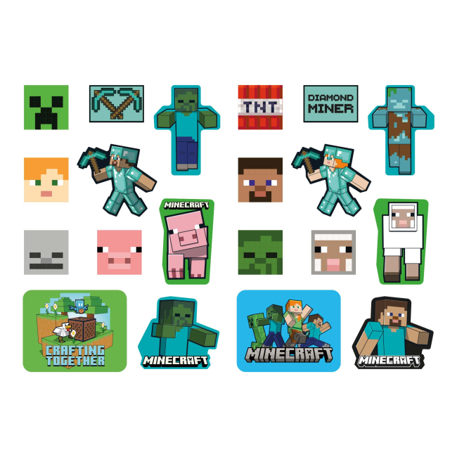 Набори для творчості - Набір наліпок 2D Yes Minecraft (708529)#3