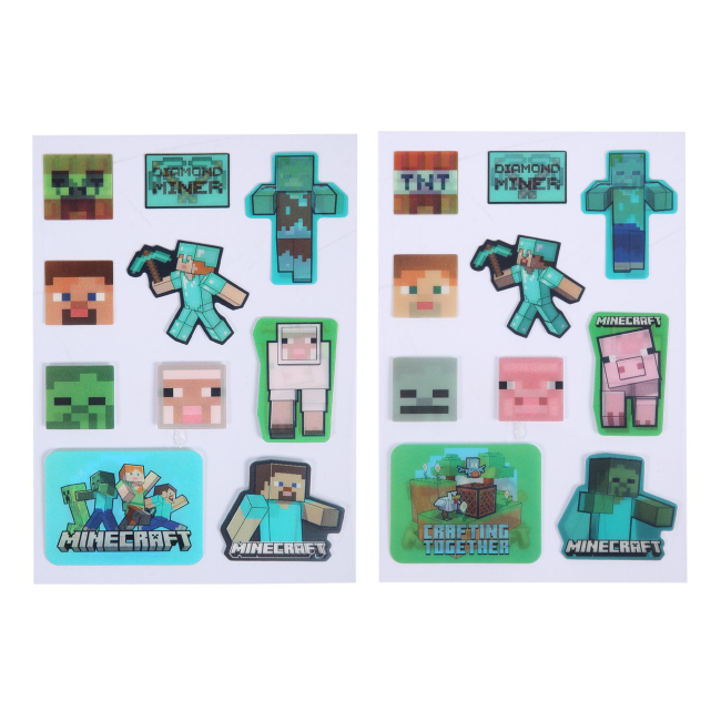 Набори для творчості - Набір наліпок 2D Yes Minecraft (708529)#4
