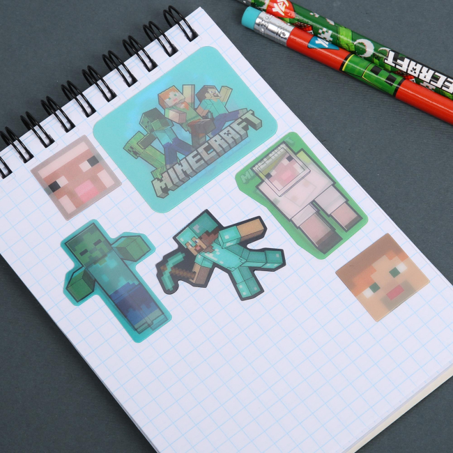 Набори для творчості - Набір наліпок 2D Yes Minecraft (708529)#7