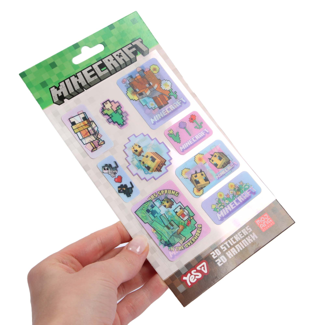 Наборы для творчества - Набор наклеек 2D Yes Minecraft Spring Animals (708534)#6