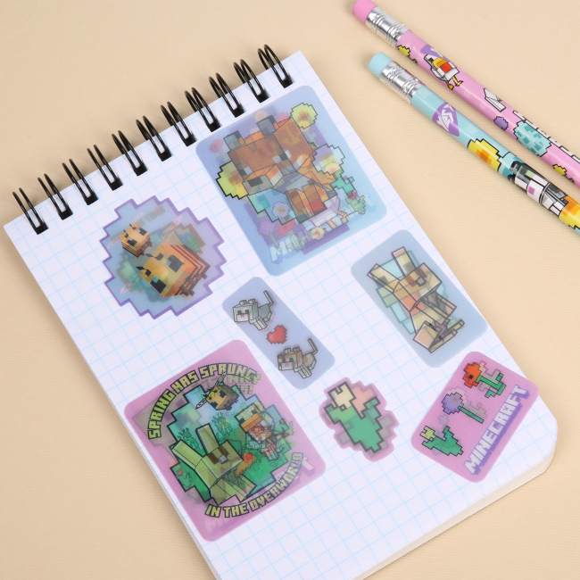 Наборы для творчества - Набор наклеек 2D Yes Minecraft Spring Animals (708534)#7