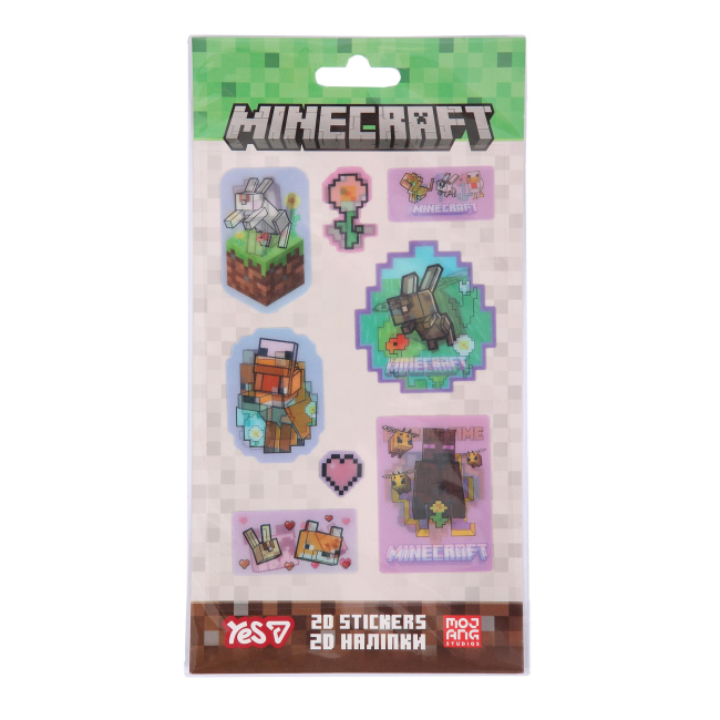 Набори для творчості - Набір наліпок 2D Yes Minecraft Spring Cute (708533)#2